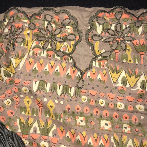 Anthro strapless top w peplum! Summer party ready - Picture 3 of 5